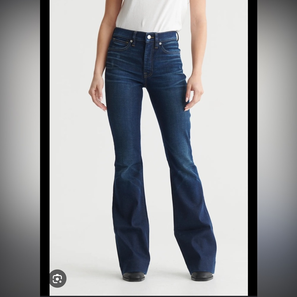 Lucky Brand Stevie High Rise Flares